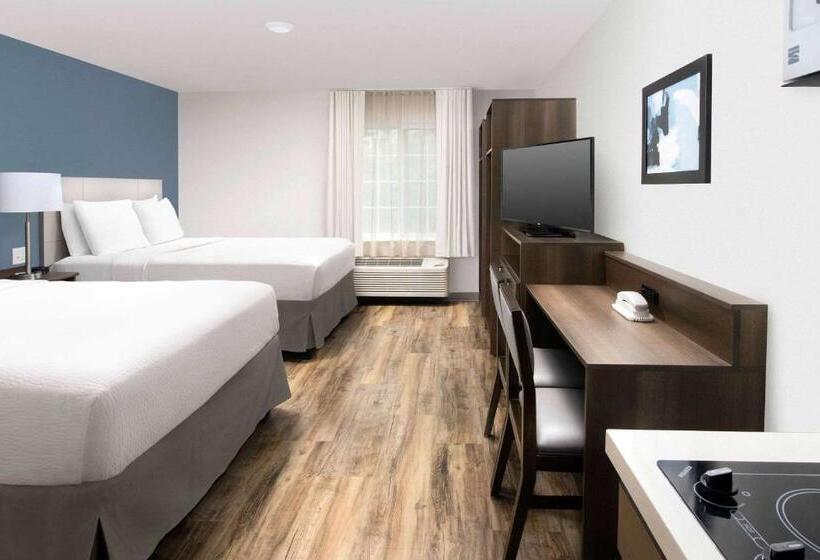 חדר סטנדרט מותאם לאדם עם מוגבלויות, Woodspring Suites Austin South Central I 35