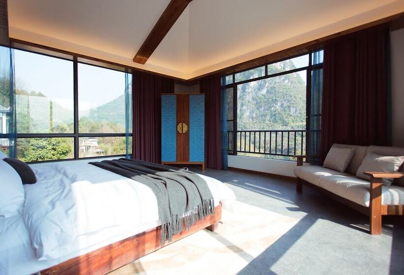 Люкс Семейный 2 Спальни, Li River Resort