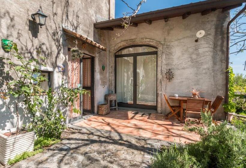 اتاق استاندارد سه تخته با چشم‌انداز باغ, B&b La Casa Di Pippinitto