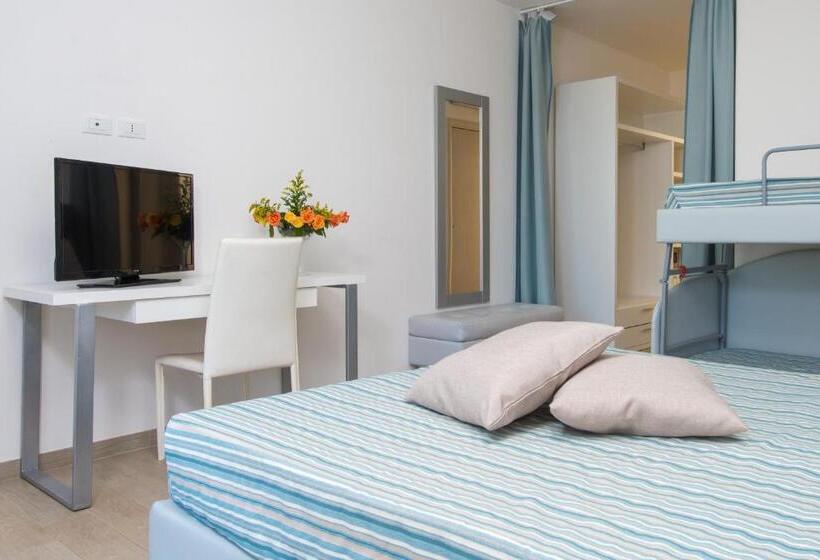 Четырехместный Номер Стандарт с Балконом, Eden Resort Country
