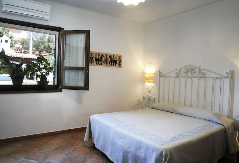 اتاق استاندارد با چشم‌انداز باغ, Turismo Rurale Belvedere Pradonos