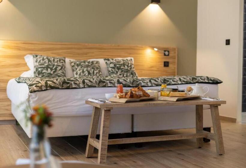 سوئیت با وان آب گرم, Auberge Kallisté   Eco Label