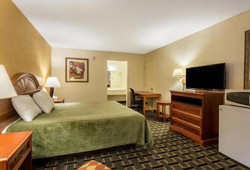带大床的标准间, Rodeway Inn Denmarkjackson