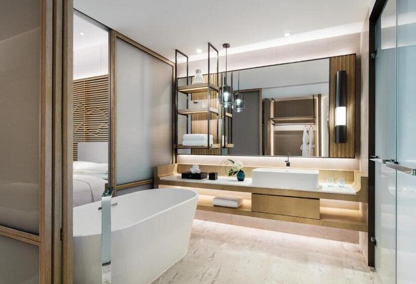 اتاق پرمیوم, Shenzhen Marriott Hotel Golden Bay