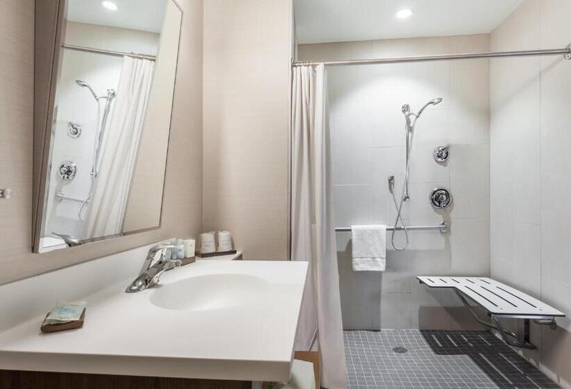 Номер Стандарт Кровать Кинг Адаптированный для Инвалидов, Wyndham Garden Edmonton Airport