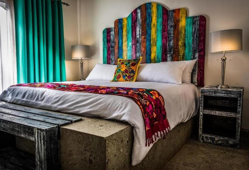 キングサイズベッドのデラックスルーム, María De Nadie Hotel Boutique