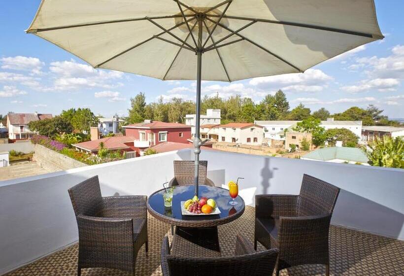 اتاق استاندارد با تراس, San Cristobal Boutique Hotel   Ivato Airport