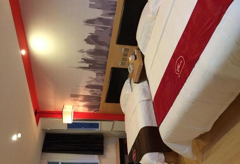 Семейный Номер, Thank Inn Chain Hotel Guangdong Shenzhen Longhua Qinghu Subway Station