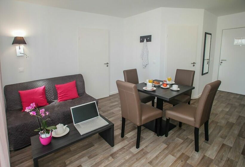 Апартаменты 1 Спальня, Odalys City Paris Levallois