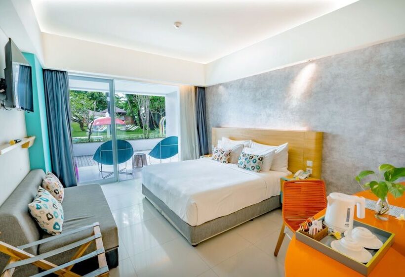 اتاق لوکس با تراس, Tijili Hotel Benoa