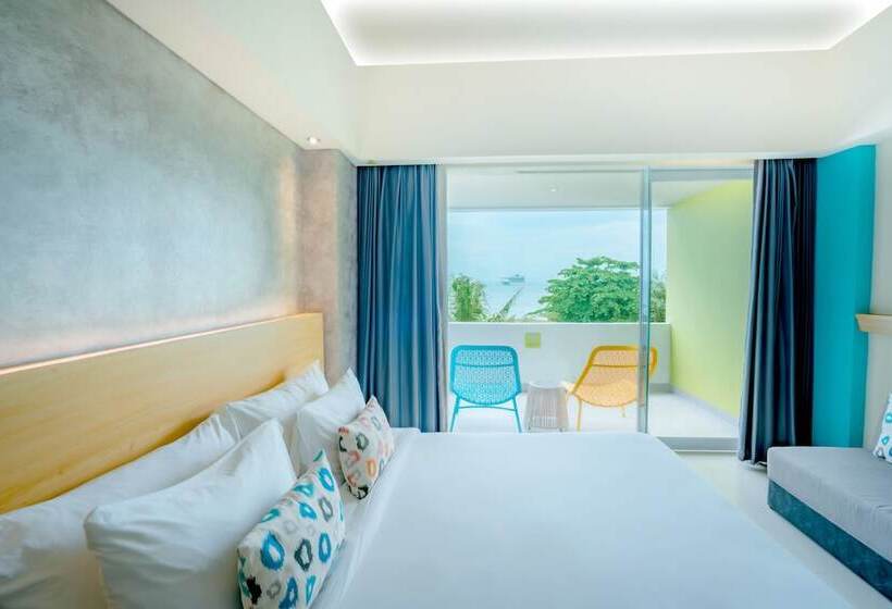 اتاق لوکس با چشم‌انداز دریا, Tijili Hotel Benoa