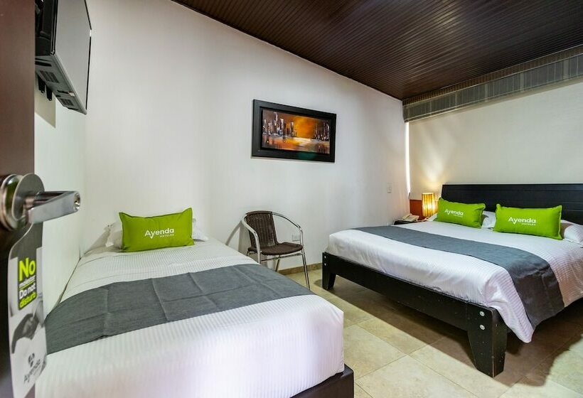 اتاق استاندارد سه نفره, Ayenda 1087 La Estacion