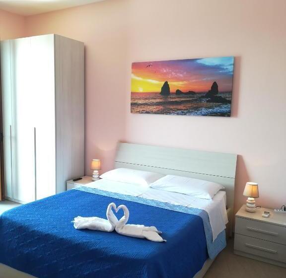 Quarto Triplo Deluxe Vista Mar, B&b La Spiaggetta Di Stazzo