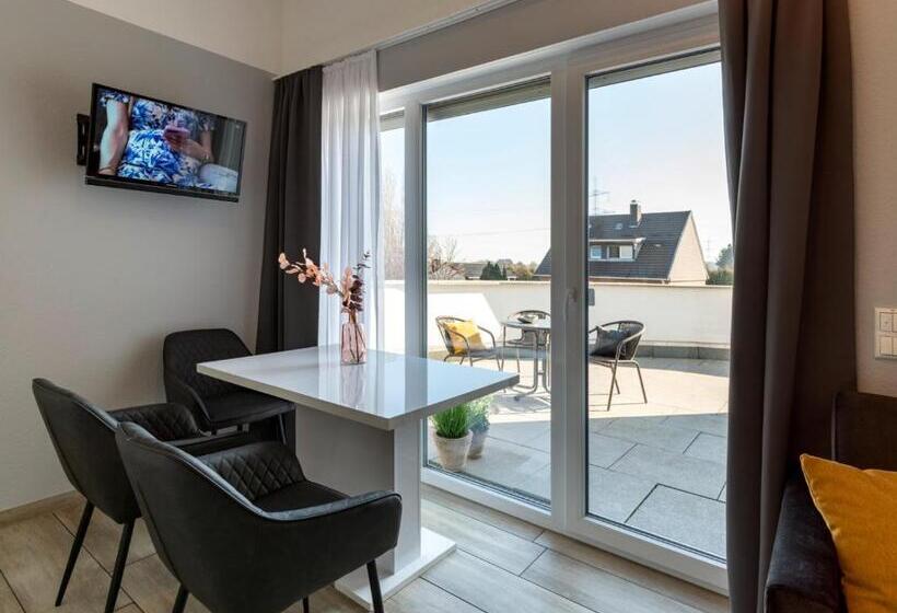 Полулюкс, Gleuel Inn   Digital Hotel & Serviced Apartments & Boardinghouse Mit Voll Ausgestatteten Küchen