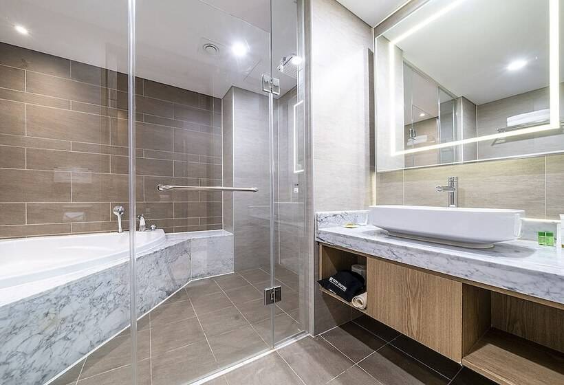 غرفة ديلوكس, Wonju City Hotel Hyeoksin