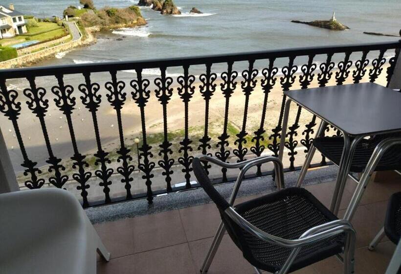 1침실 테라스 아파트 바다 전망, Duerming Sea View Viveiro