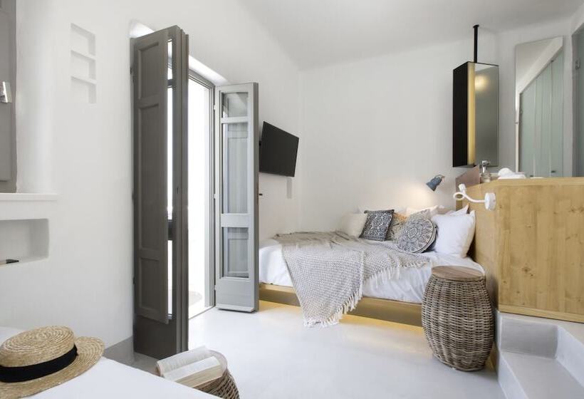 Номер Deluxe Вид на Море, Dreambox Mykonos Suites