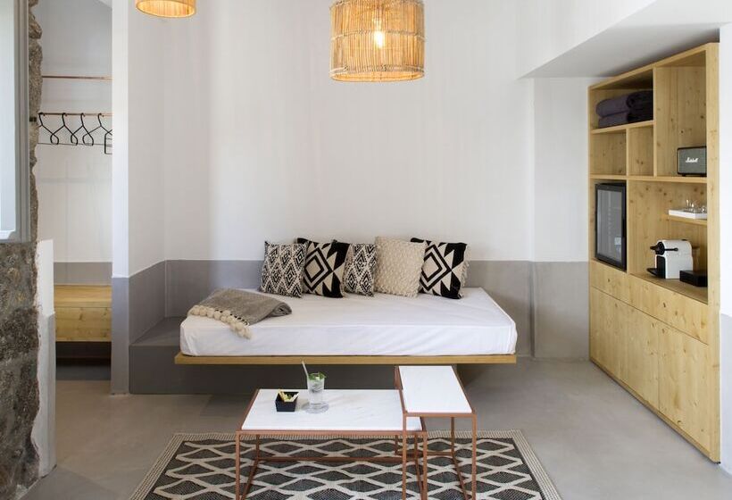 Люкс с гидромассажем, Dreambox Mykonos Suites