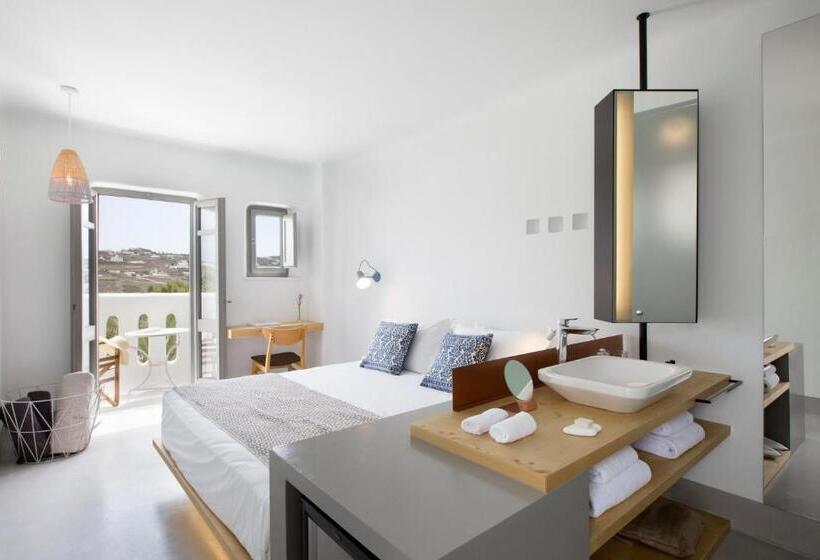 Номер Deluxe Вид на Море, Dreambox Mykonos Suites