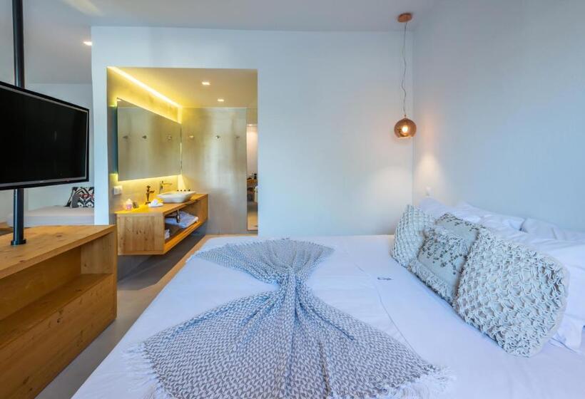Люкс с гидромассажем, Dreambox Mykonos Suites