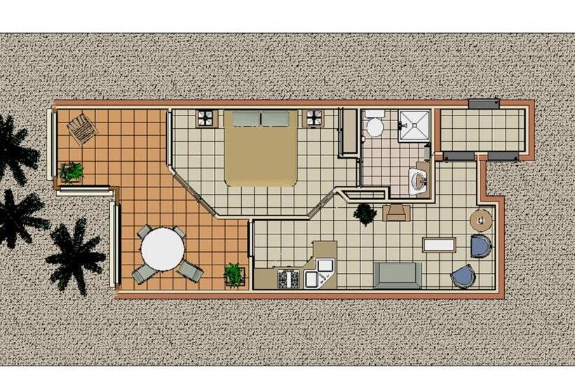 Апартаменты 1 Спальня, The Newport On Macrossan   Adults Only