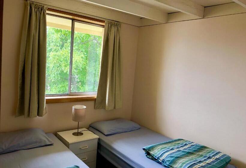 스탠다드 싱글 룸 공동욕실, Narrara Backpackers Hobart