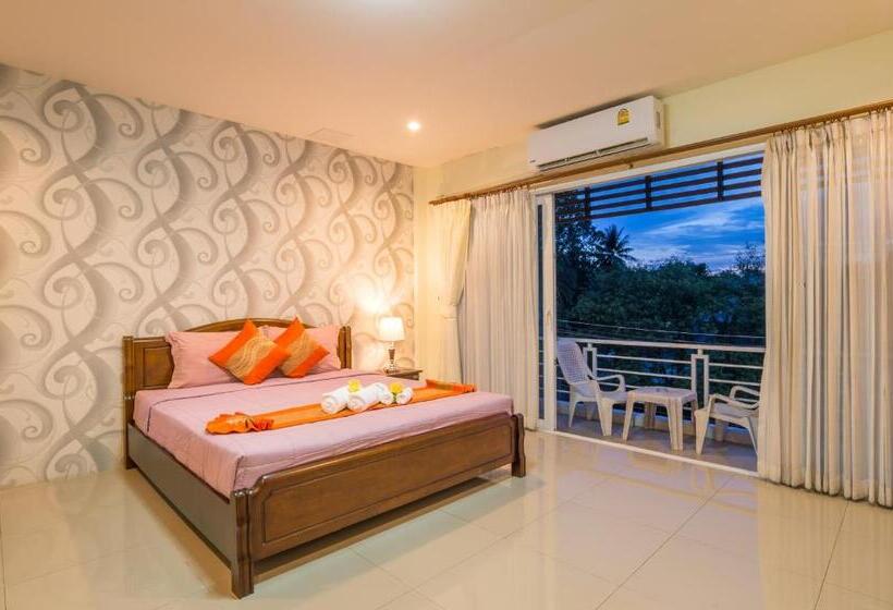 디럭스 룸 킹사이즈 침대, Alisa Krabi Hotel Sha Plus