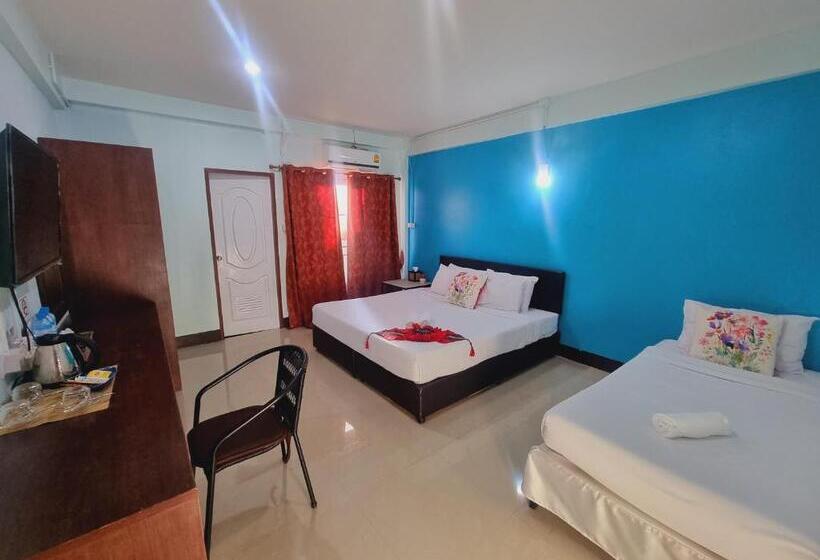 ベーシックトリプルルーム, Chat House Soi 18 Mithuna Chiangrai