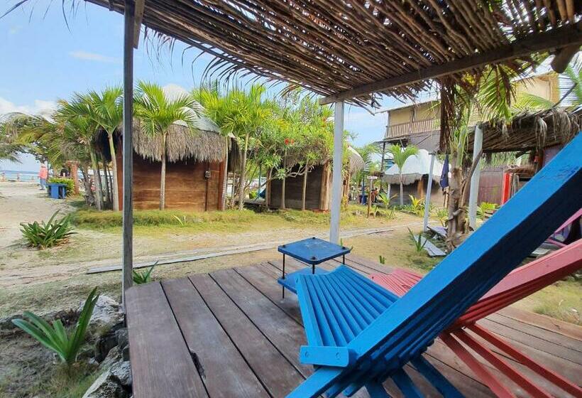 חדר סטנדרט חדר אמבטיה משותף, Eco Cabañas Bluekay