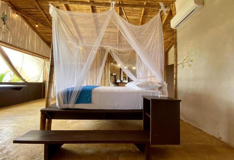 חדר דלוקס, Eco Cabañas Bluekay
