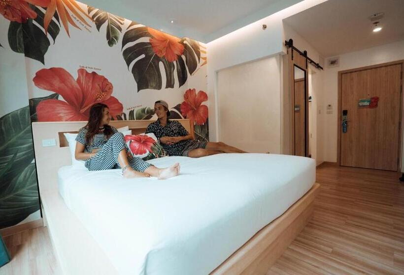 스탠다드 룸 킹사이즈 침대, Lub D Koh Samui Chaweng Beach   Beachfront & Vibrant Social Vibe