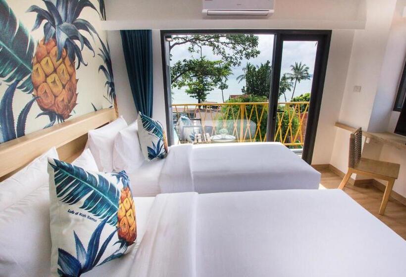 디럭스 룸 바다 전망, Lub D Koh Samui Chaweng Beach   Beachfront & Vibrant Social Vibe