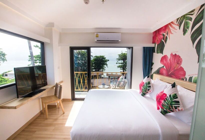 디럭스 룸 바다 전망, Lub D Koh Samui Chaweng Beach   Beachfront & Vibrant Social Vibe