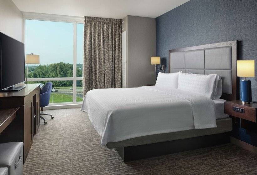 Номер Стандарт Кровать Кинг Адаптированный для Инвалидов, Hampton Inn & Suites Teaneck Glenpointe