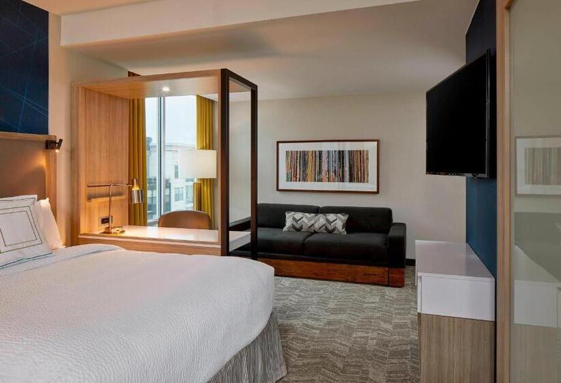 Suite Queen-Size Ággyal, Springhill Suites By Marriott Nashville Downtown/convention Center