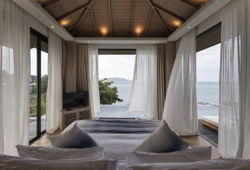 1침실 빌라 바다전망, Cape Fahn Hotel Samui