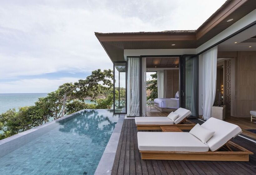 1침실 빌라 바다전망, Cape Fahn Hotel Samui