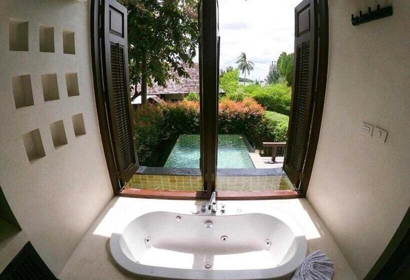 Вилла Deluxe 1 Спальня Вид на Море, Bhundhari Resort & Villas Samui