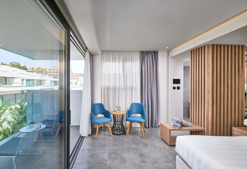 اتاق لوکس با چشم‌انداز باغ, Lindos Grand Resort & Spa   Adults Only