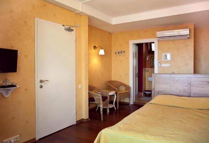 オーシャンビュースタンダードルームバルコニー付き, L'isola Guesthouse