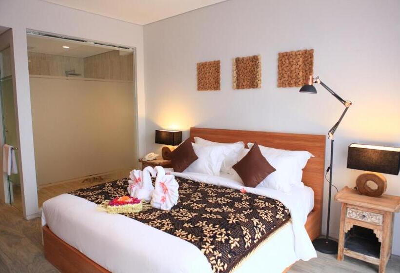 디럭스 룸, Freddies Villas Ubud Bali