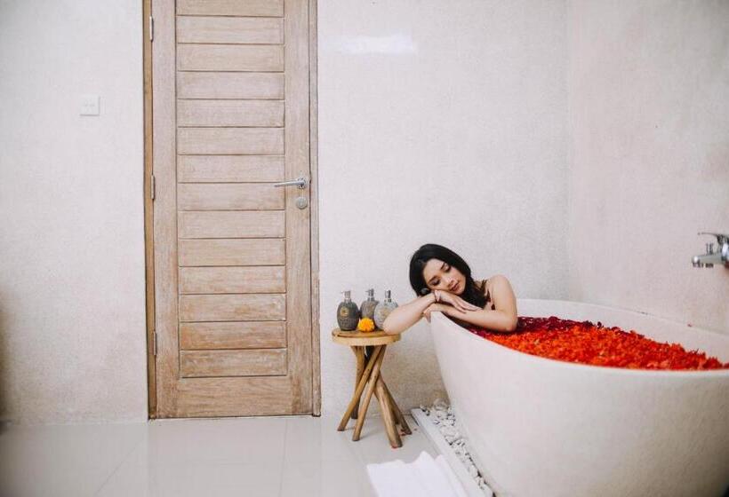 빌라 1 베드룸 - 수영장, Freddies Villas Ubud Bali