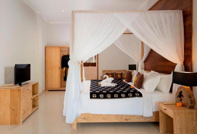 침실 2개 빌라, Freddies Villas Ubud Bali