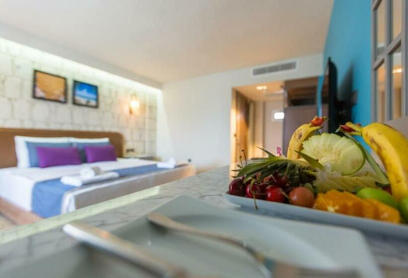 חדר דלוקס נוף לגינה, Risus Beach Resort