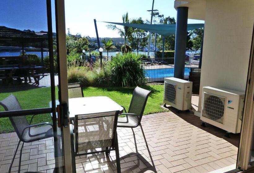 1 Bedroom Apartment Lake View, Sails Luxury Apartments Merimbula