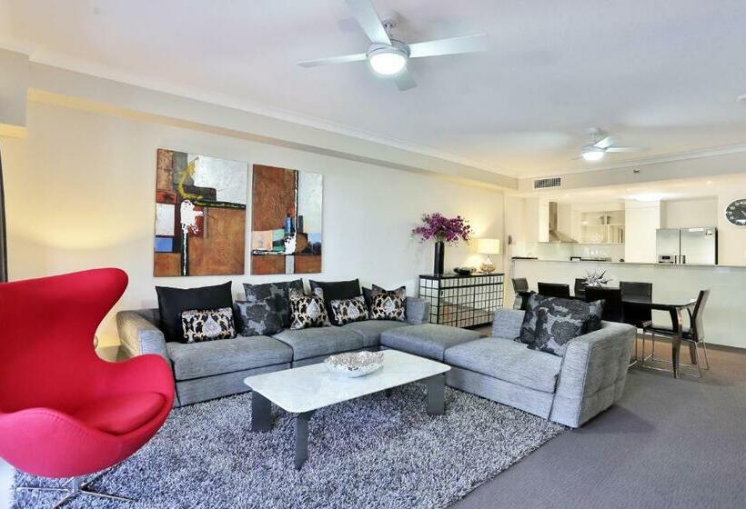 آپارتمان 3 خوابه با چشم‌انداز دریا, The Bay Apartments