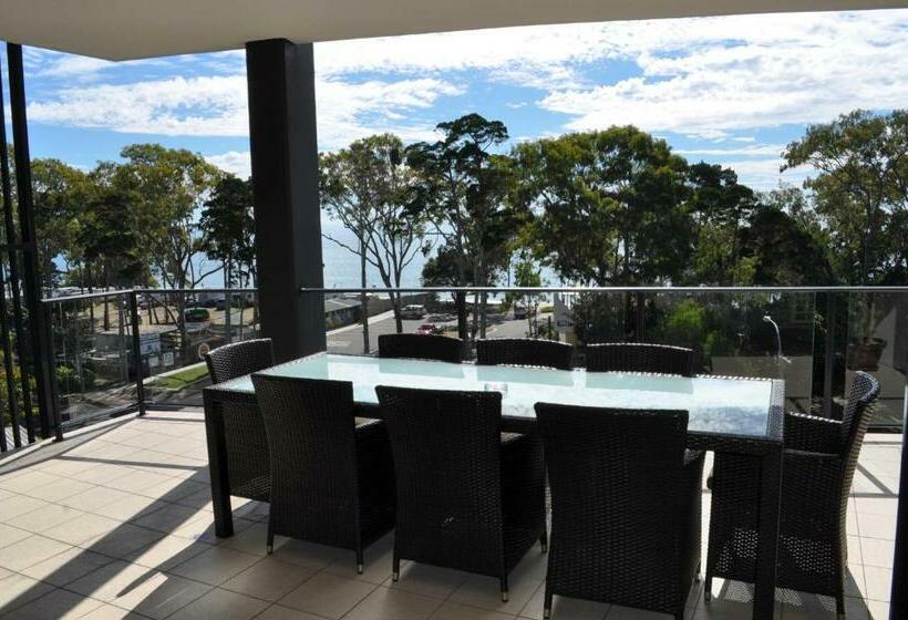 침실 3개 바다 전망 아파트, The Bay Apartments