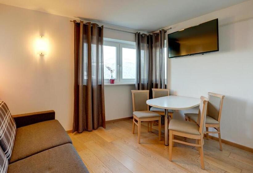 Апартаменты 1 Спальня, Residence Gasser