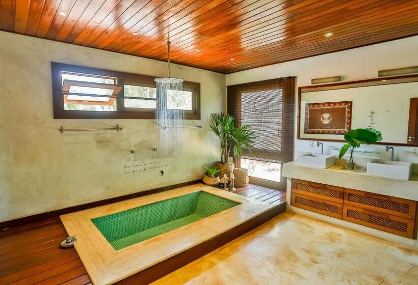 جناح ديلوكس مطل على البحر, Hara Pousada E Spa