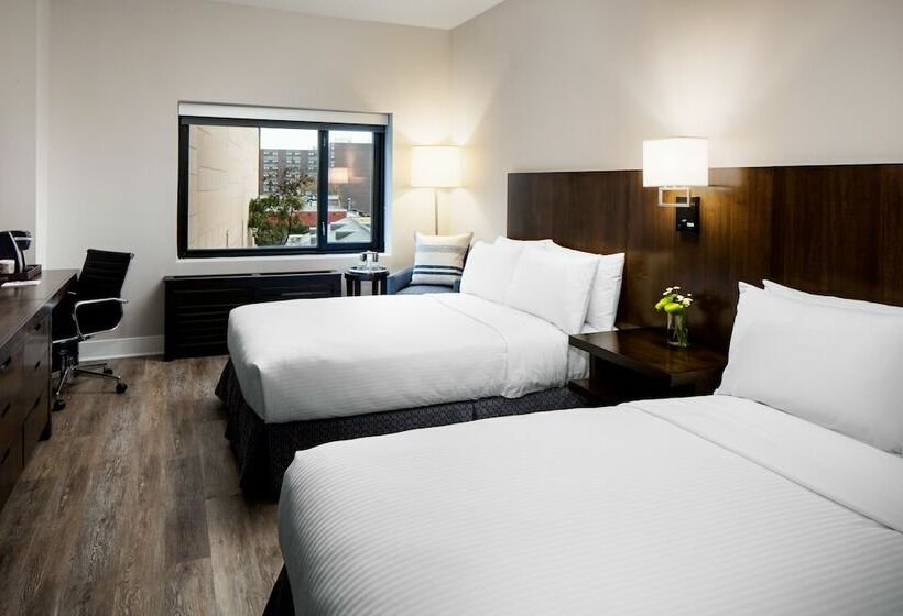 חדר סטנדרט שתי מיטות זוגיות, Watt Hotel Rahway, Tapestry Collection By Hilton